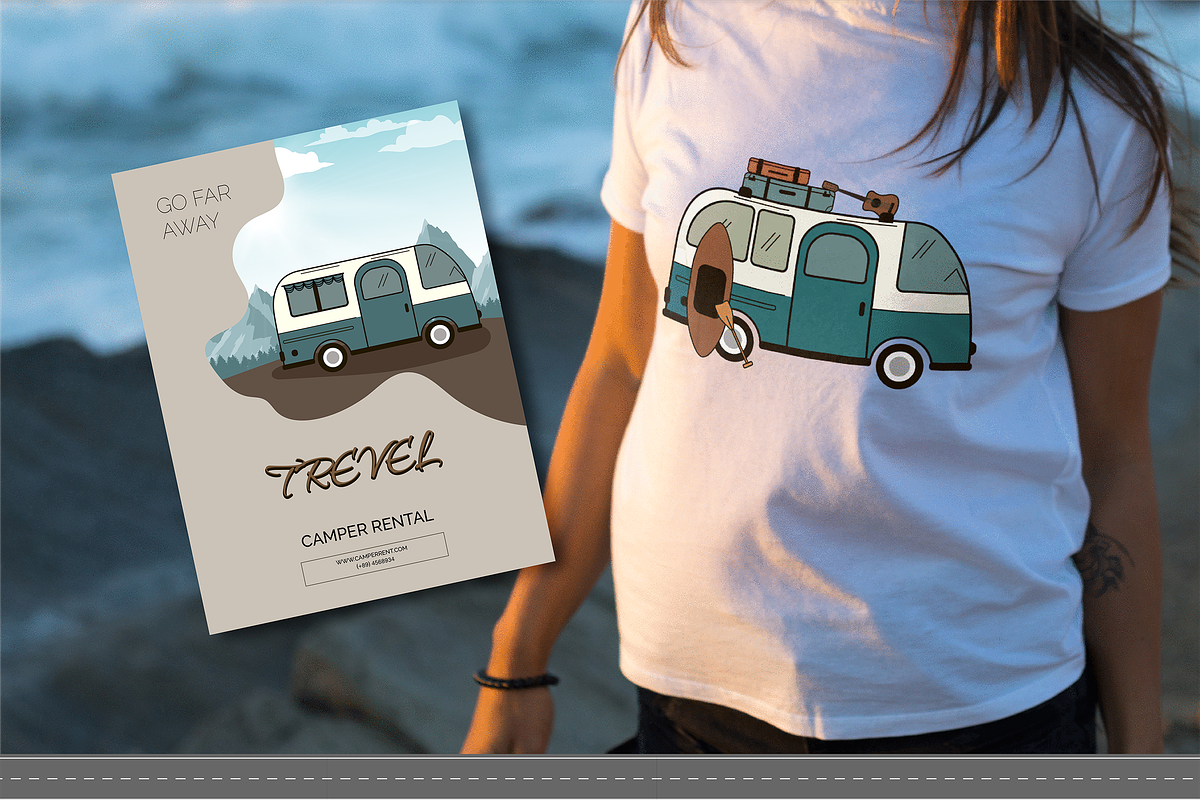 Camper Van Creator, an Illustration by lokfrid (Photo 6 of 8)