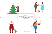Cozy Gift & Celebration Animation, an App Template by AMMi (Thumbnail 1 of 6)