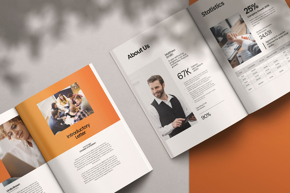 Investor Pitch Deck Template, a Brochure Template by Creatiya Type (Photo 6 of 7)