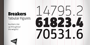 Breakers, a Sans Serif Font by Kostic Type Foundry (Thumbnail 5 of 10)