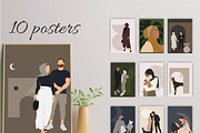 Muslim Girl- abstract illustrations, a Decorative Illustration by Yana_mide (Thumbnail 3 of 10)