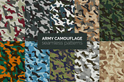 240 Camouflage Patterns Bundle, a Pattern Graphic by 3Y_Design (Thumbnail 3 of 26)