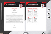 Modern Resume Layout, a Resume Template by Attractive Resume (Thumbnail 3 of 3)
