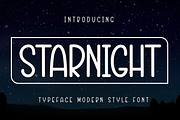 Starnight | Script Font, a Script Font by Scratchones (Thumbnail 1 of 8)