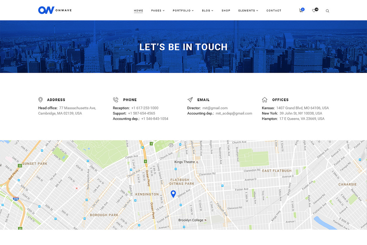 OnWave — Multipurpose PSD Template, a Websites & App Template by ScienteCraft (Photo 36 of 51)