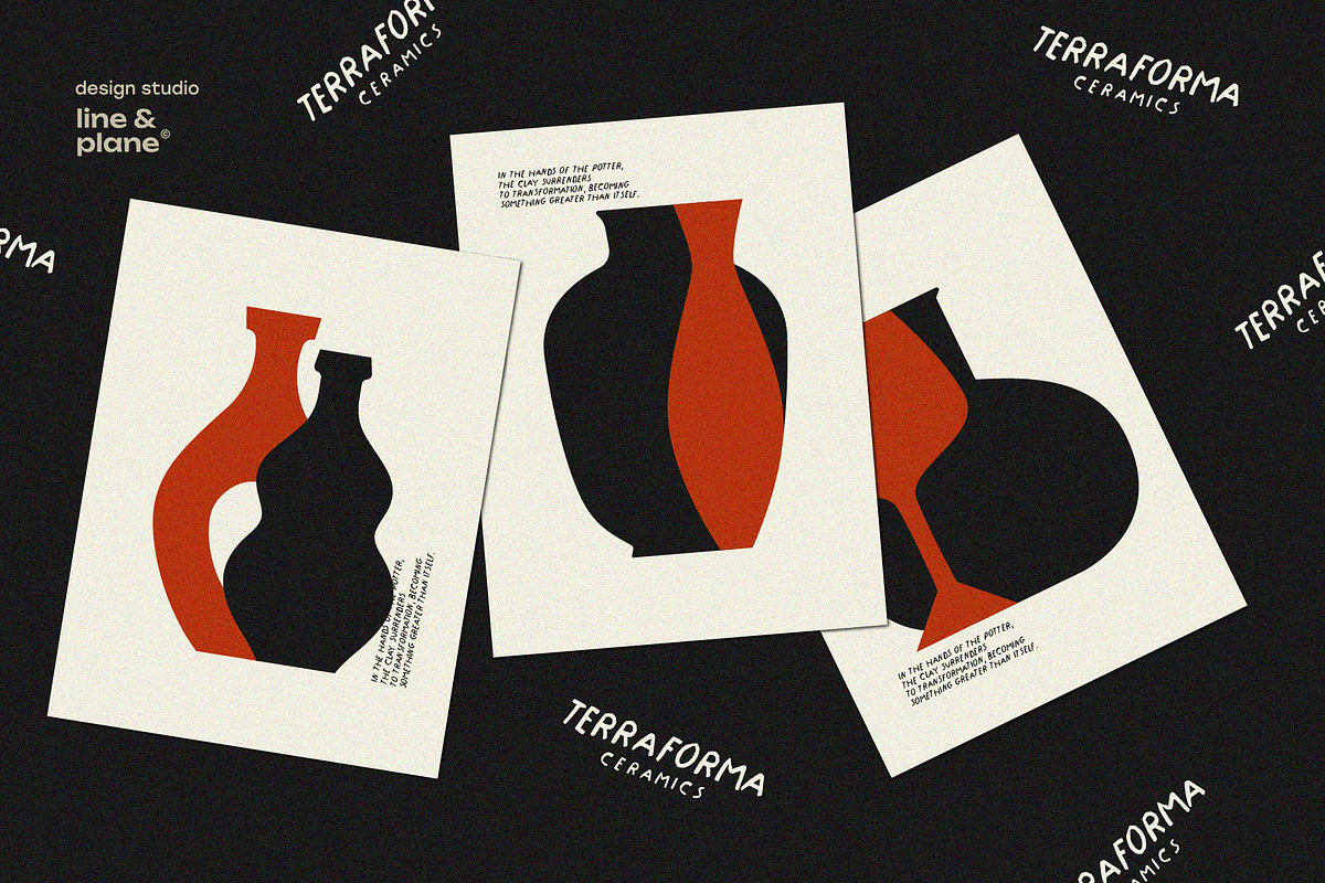 Vase Collection Shapes & Masks, an Object Graphic by line & plane (Photo 6 of 9)