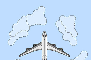 Airplane in the Sky