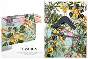 Costa Flores Tropical Lemon Pattern, a Pattern Graphic by Pink Linen (Thumbnail 9 of 10)