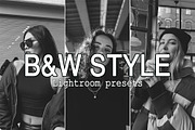 15 B&W Lightroom Photo Presets, a Preset Add-On by Presets by Yevhen (Thumbnail 1 of 10)