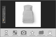 Single Bed Mockup, an Advertising Mockup by Bruno's Shop (Thumbnail 2 of 3)