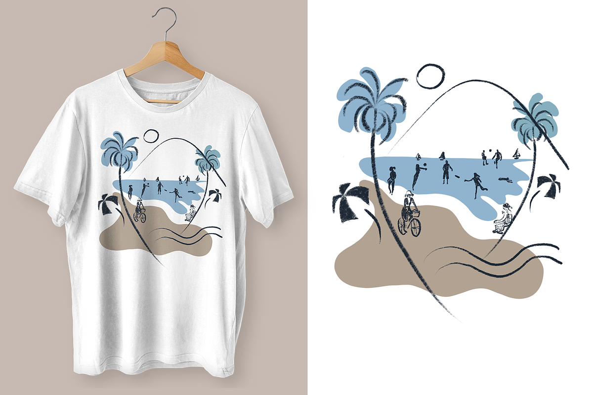 Summer Prints Art Collection, a Seasonal Illustration by melistudio (Photo 2 of 12)