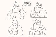 Dear Santa. Christmas collection, a Decorative Illustration by cutelevindesign (Thumbnail 10 of 12)