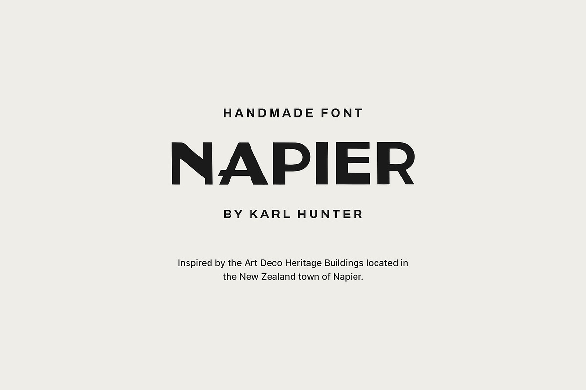 Napier Font, a Handwritten Font by KH STUDIO (Photo 2 of 6)