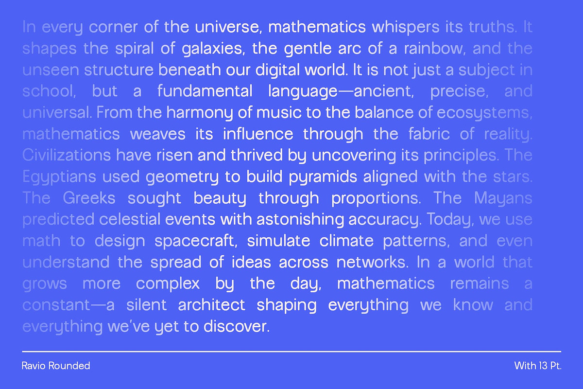 Ravio Rounded, a Sans Serif Font by Craft Supply Co. (Photo 3 of 8)
