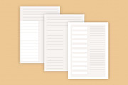 Printable Notes Paper Template, a Stationery Template by MNT-Creator (Thumbnail 9 of 10)
