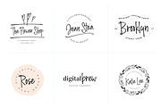 Ding Dong Handwritten Font + Logos, a Script Font by VladCristea (Thumbnail 8 of 9)