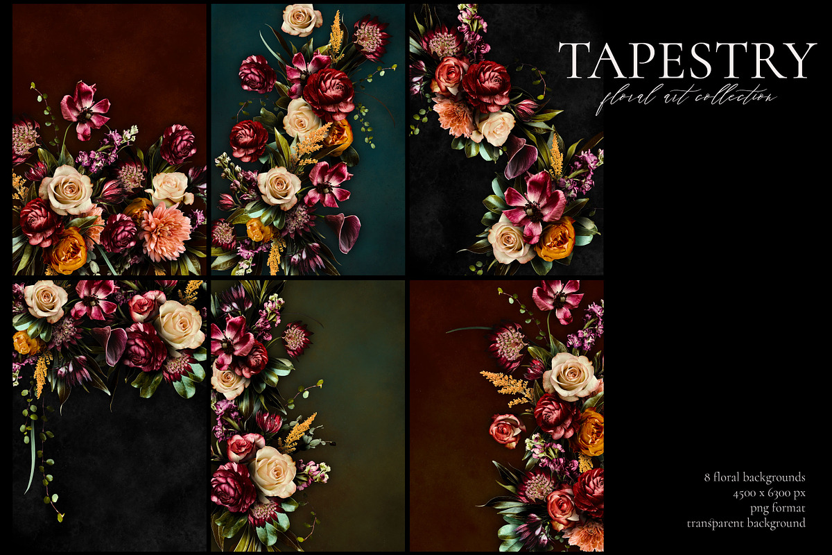 Tapestry Floral Art Collection, an Object Graphic by Eclectic Anthology (Photo 4 of 18)