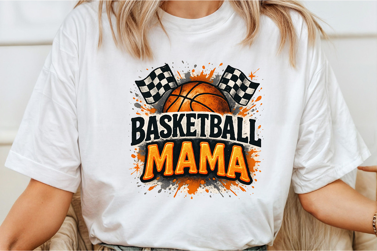Basketball Png Basketball Mama Png, an Illustration by DreamCafeArt (Photo 2 of 6)