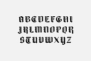Black Rockie Blackletter Font, a Blackletter Font by UICreative (Thumbnail 4 of 13)