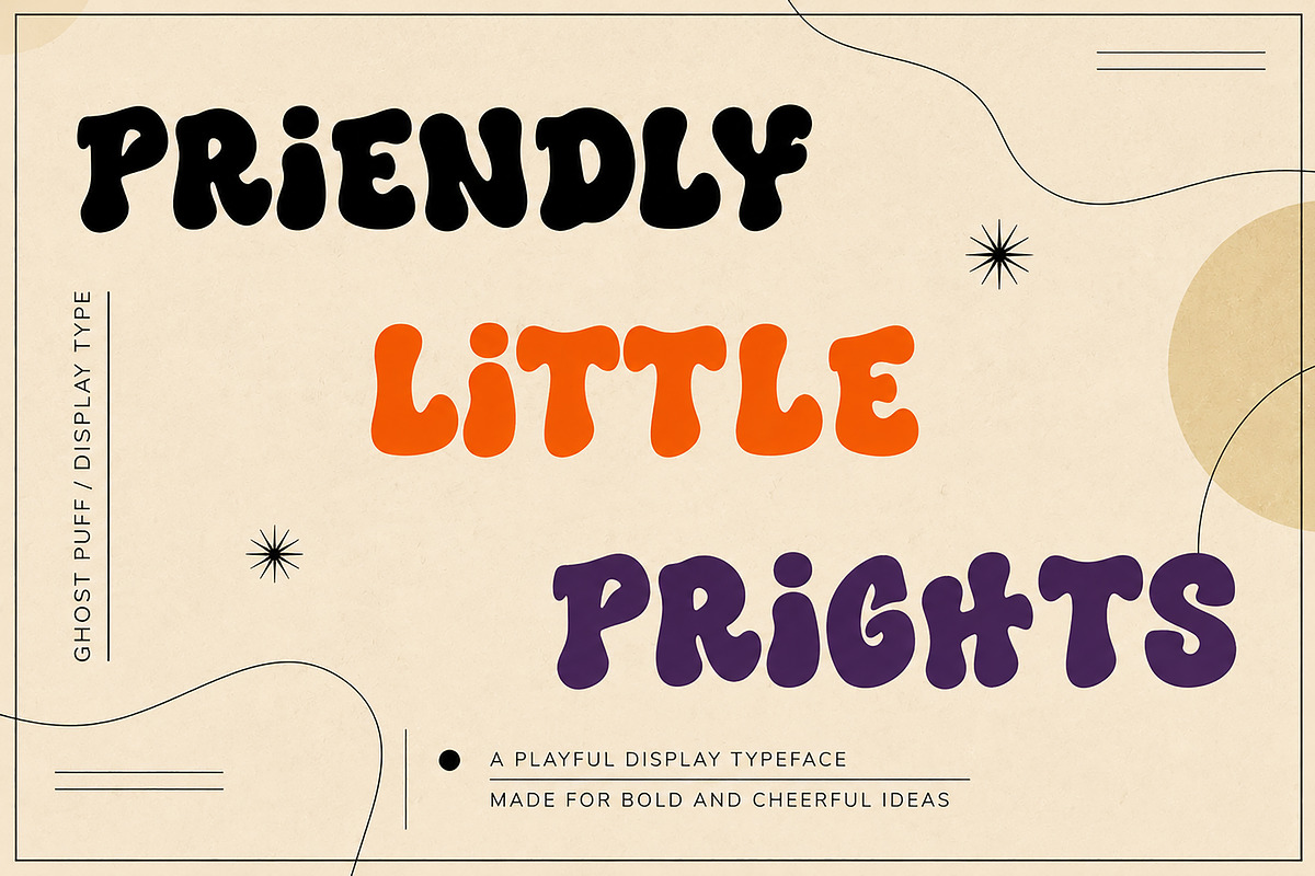 Ghost Puff, a Slab Serif Font by Wow Magic (Photo 3 of 4)