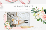 Ethereal Blush-Florals Graphic Set, a Decorative Illustration by Graphic Box (Thumbnail 2 of 8)