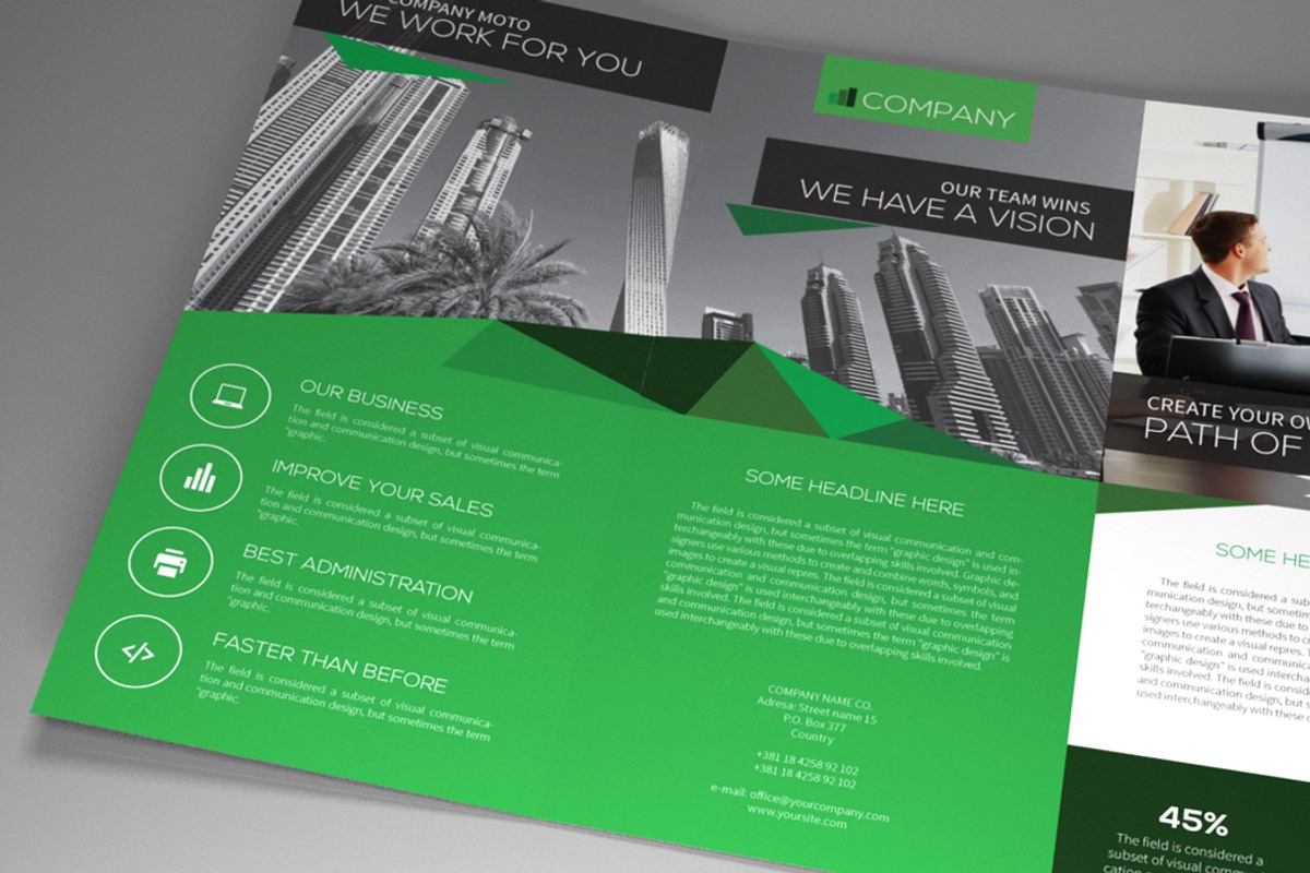 Indesign brochure - Cristal, a Brochure Template by RudanStudio (Photo 4 of 10)