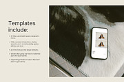 Fashion Photography Canva Templates, a Social Media Template by Seventh Made (Thumbnail 3 of 3)
