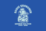 Sushi Shokunin Logo Template, a Branding & Logo Template by Kreasi Malam (Thumbnail 4 of 4)