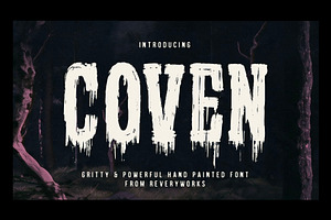 Coven Typeface