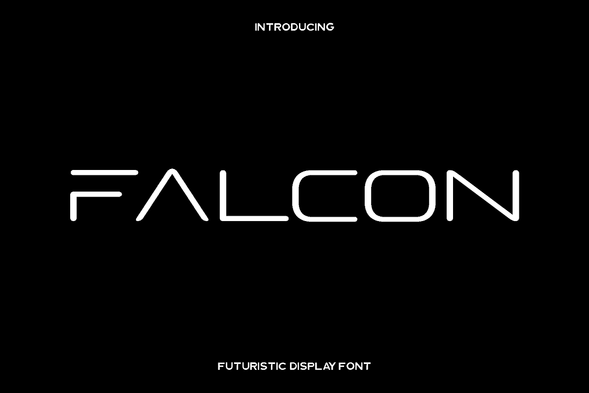Falcon - Modern Display Font, a Sans Serif Font by Luna Shop (Photo 1 of 7)