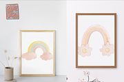 Watercolor Sunshine Rainbow Clipart, an Illustration by RimzStudio (Thumbnail 2 of 7)