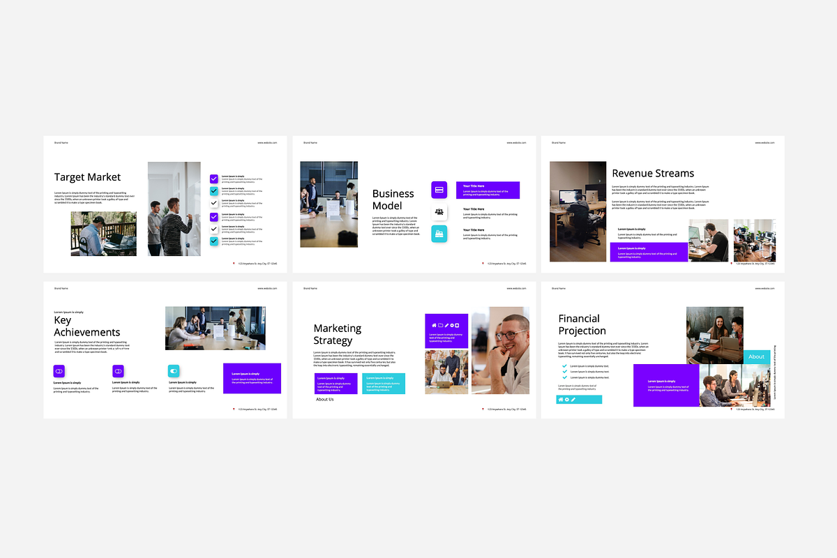 Business Investor Presentation, a Presentation Template by Collaborg Studio (Photo 6 of 7)