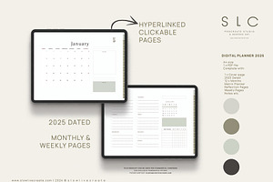 NEW Wildflower 2025 Digital Planner