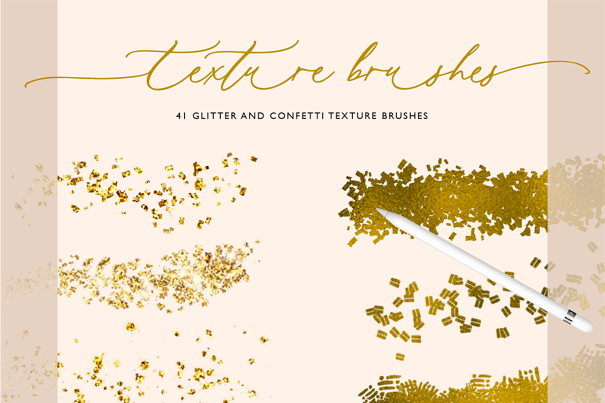 Metallic Watercolor Kit | Procreate, a Brush Add-On by theinkaffair (Photo 11 of 13)