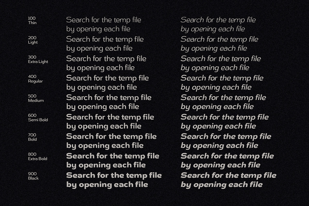 Helfita Sans Serif Family, a Sans Serif Font by Designsation (Photo 10 of 10)