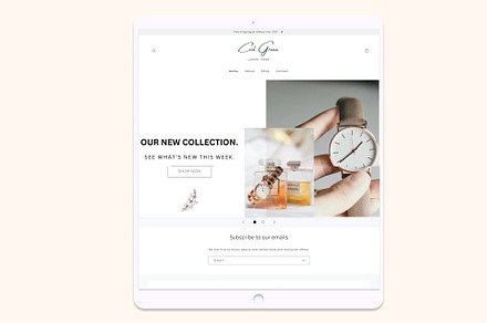 Cool Green Shopify 2.0 Theme, a HTML Template by Zqdo