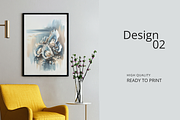 Coastal Serenity Watercolor Oyster, an Illustration by pixelpetals (Thumbnail 3 of 4)