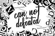 Magnifying Duo Handwritten Font, a Script Font by siscxiu (Thumbnail 2 of 6)