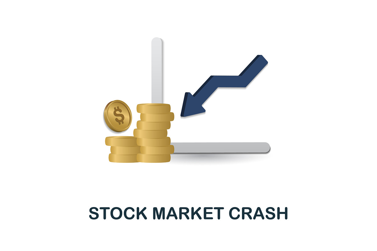 Economic Crisis 3D Icons Set Bundle, an Object Graphic by Aimagenarium@gmail.com (Photo 3 of 21)