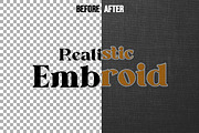 Embroidery Patch Effect, a Layer Style Add-On by Pixie Creative (Thumbnail 4 of 6)