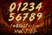BladeOdessey - Chaos Dangerous Font, a Handwritten Font by HypeWorksCo (Thumbnail 16 of 16)