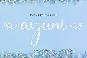 Ayuni Script Calligraphy