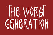 Lartzor Horror Display Font, a Handwritten Font by Maulana Creative (Thumbnail 5 of 7)