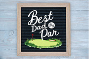 Best Dad by Par – Golf, Father's Day, an Illustration by Awieee1 (Thumbnail 4 of 4)