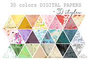 MARBLE PAPER BUNDLE, a Texture Graphic by Hello Talii (Thumbnail 6 of 8)