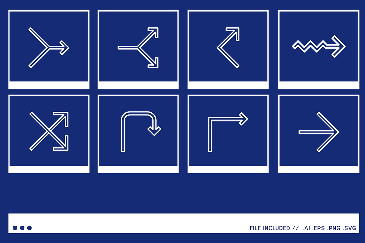 Arrow Icon Vector Pack, an Icon by Tekuni (Photo 10 of 14)