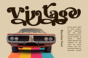 Boucher - Retro Ligature Font, a Serif Font by 177Studio (Thumbnail 4 of 8)