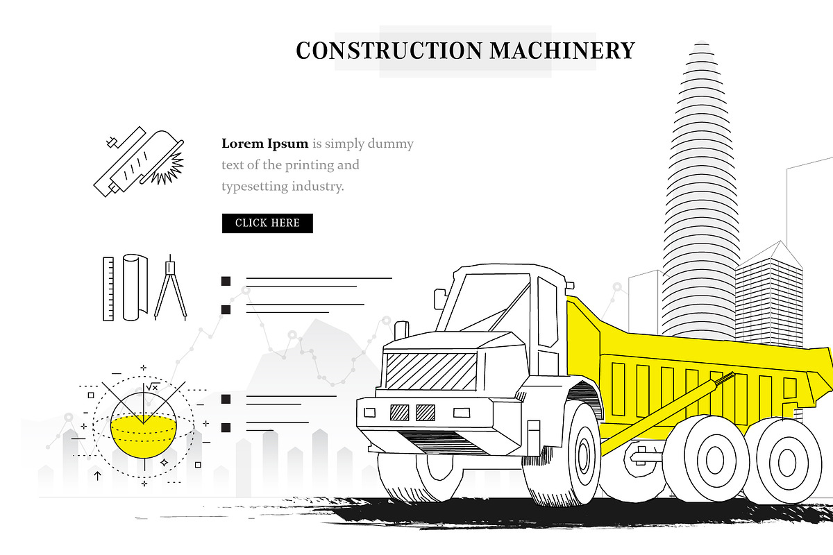 Construction machinery 20 ITEMS, a Technology Illustration by Vladimir Vihrev (Photo 15 of 20)