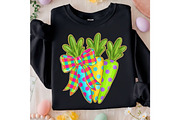 Glitter Coquette Easter Carrots Png, an Illustration by designcity5 (Thumbnail 6 of 9)