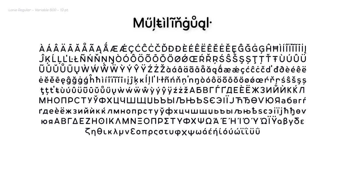 Lonie Soft, a Sans Serif Font by Par Défaut (Photo 9 of 11)